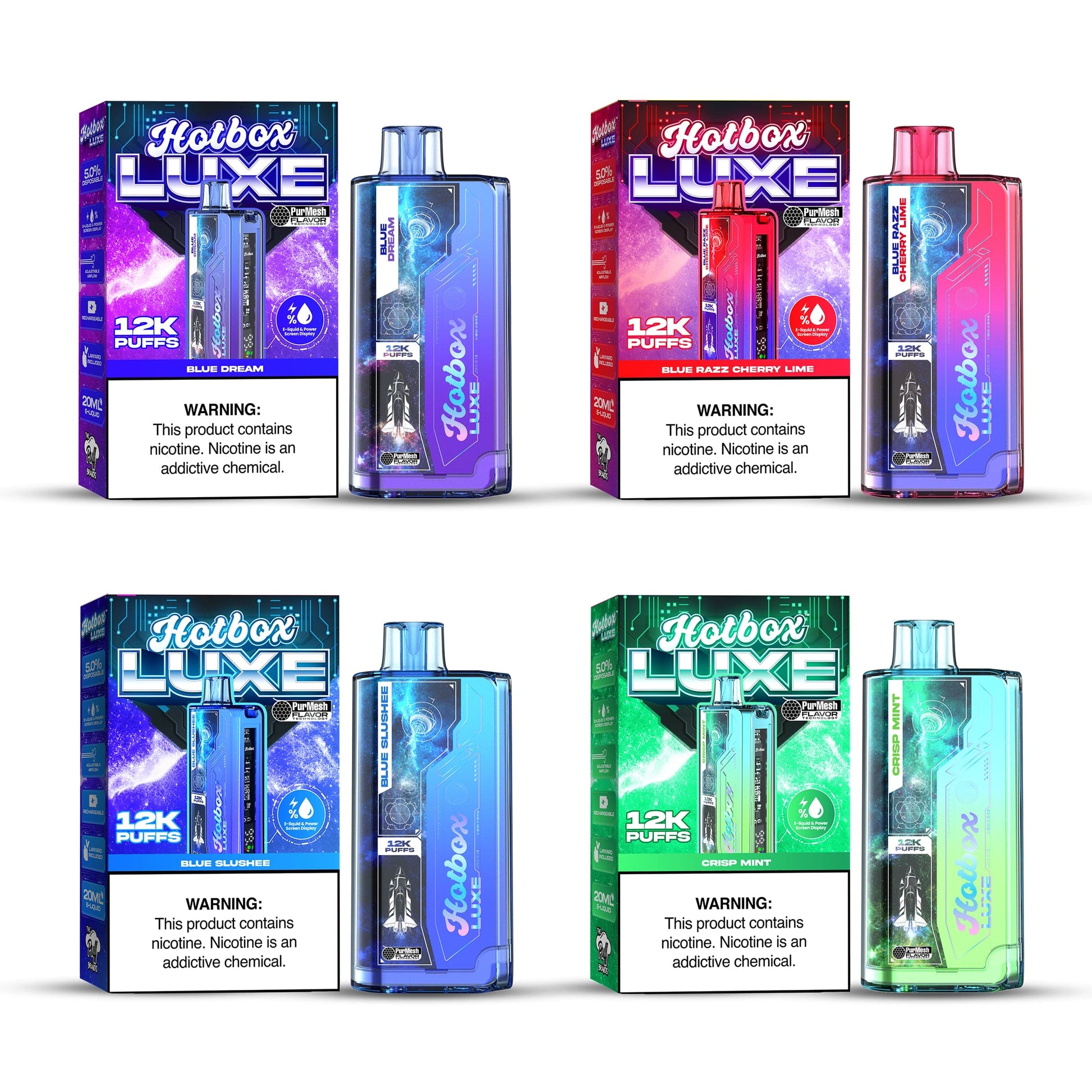 HotBox LUXE 12K Disposable Vape