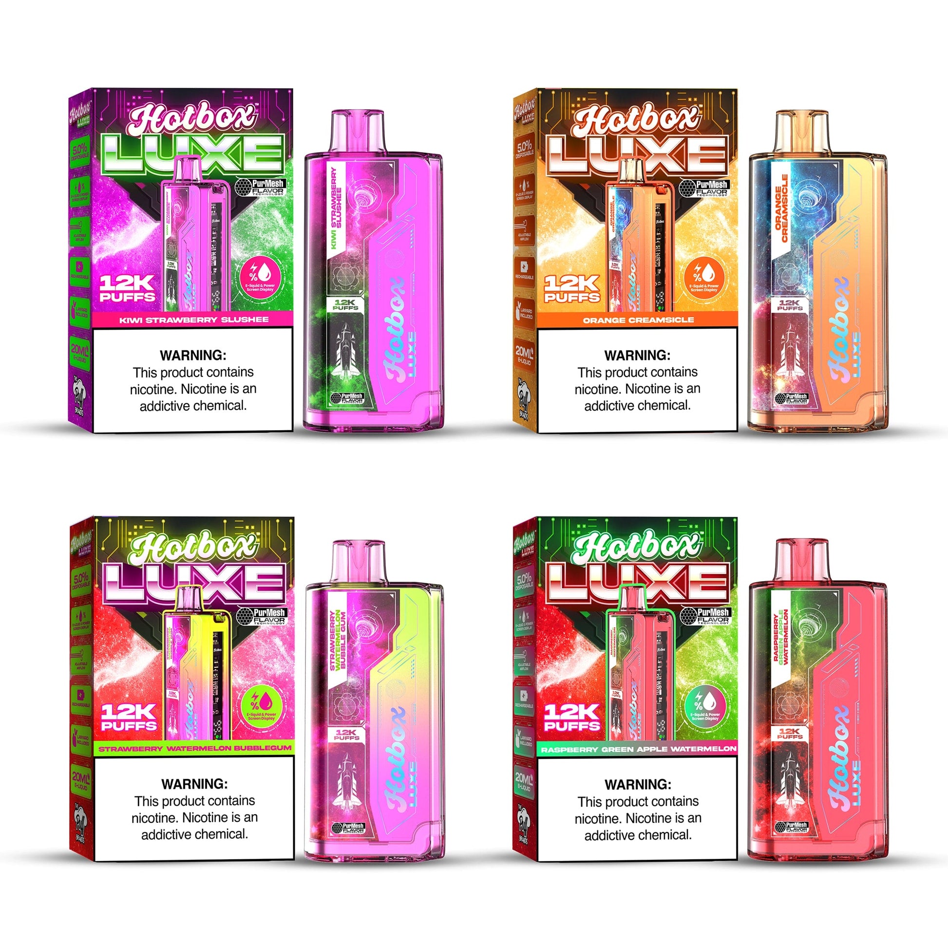 HotBox LUXE 12K Disposable Vape