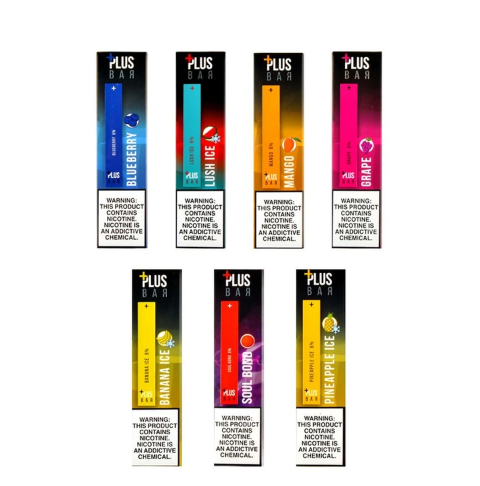 Plus Bar 300 puffs Disposable Vape 280mAh 1.3mL