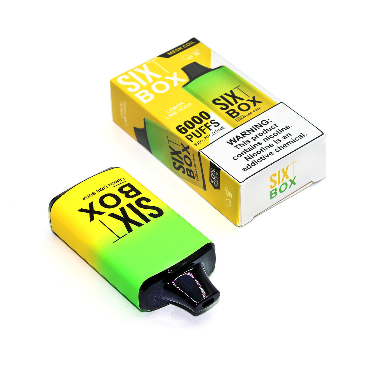 SixT Box Disposable Vape 6000 Puffs