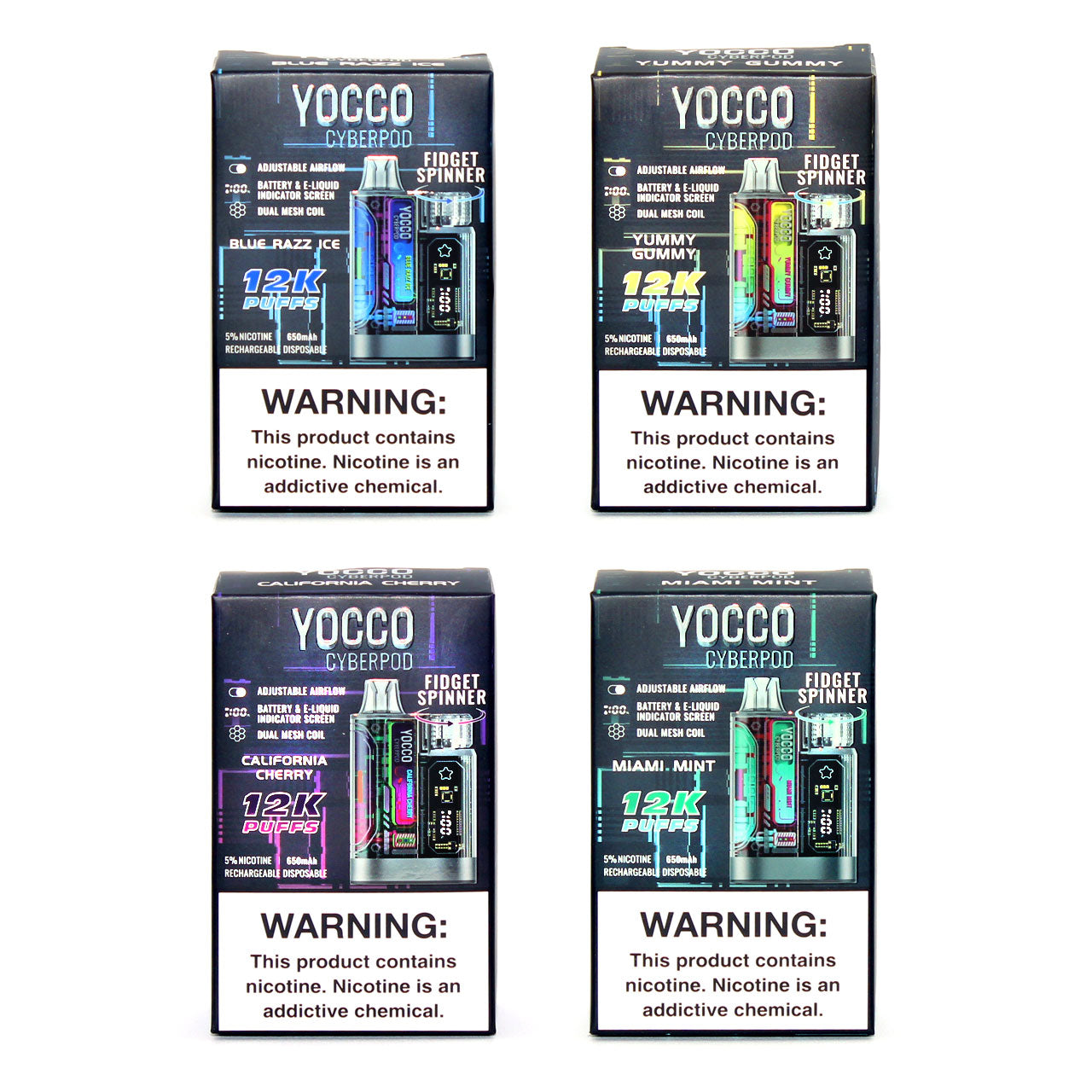 YOCCO CyberPod Disposable Vape 12000 Puffs