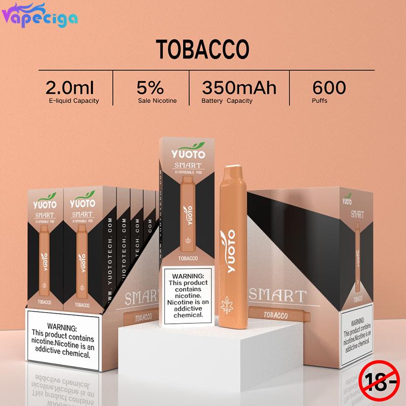 YUOTO Smart Mini Disposable Vape 600 Puffs