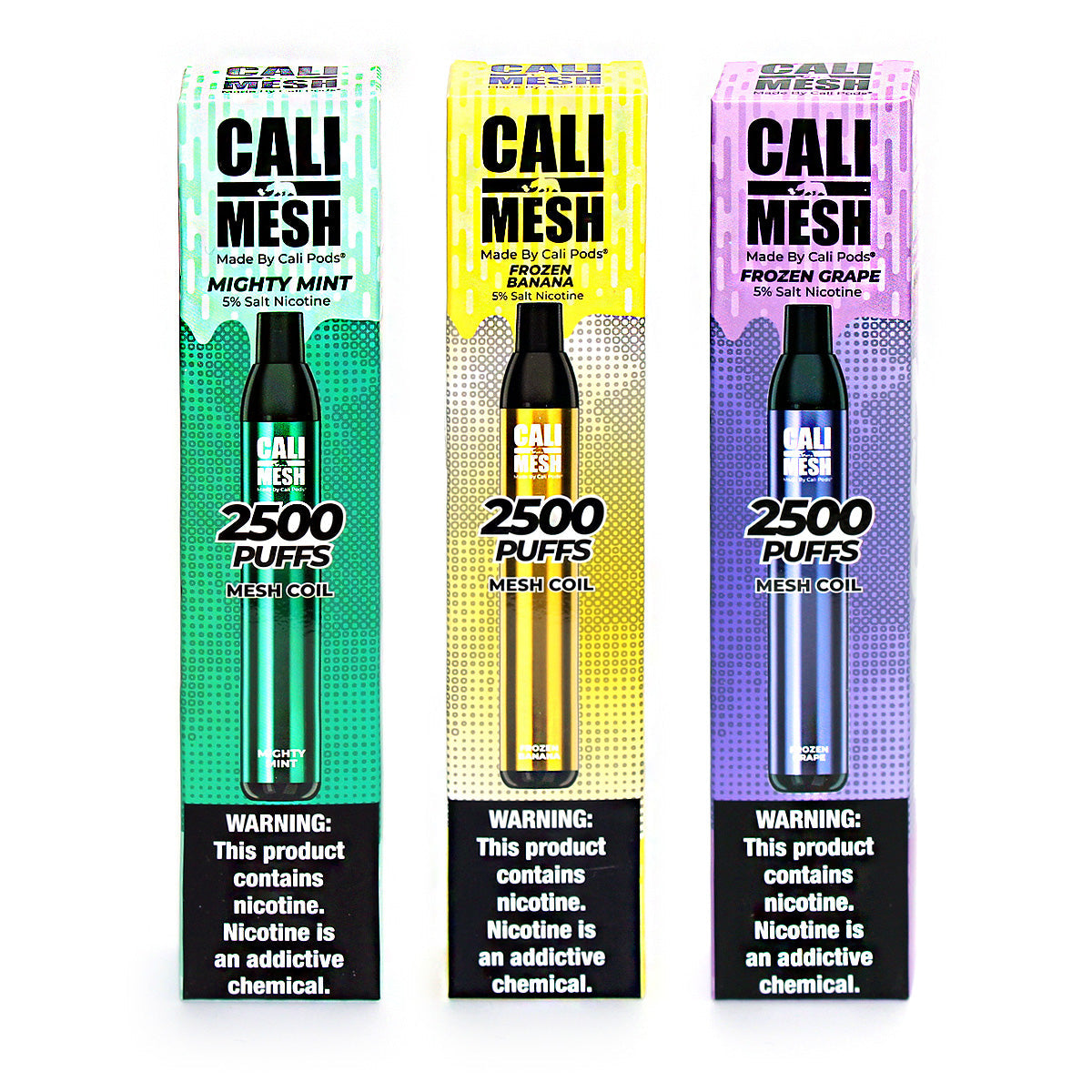 Cali Mesh Disposable Vape 2500 Puffs