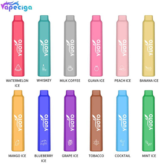 YUOTO Smart Mini Disposable Vape 600 Puffs