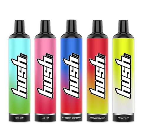 Hush Max Recharge Disposable Vape 8.5mL e-liquid 5% nicotine