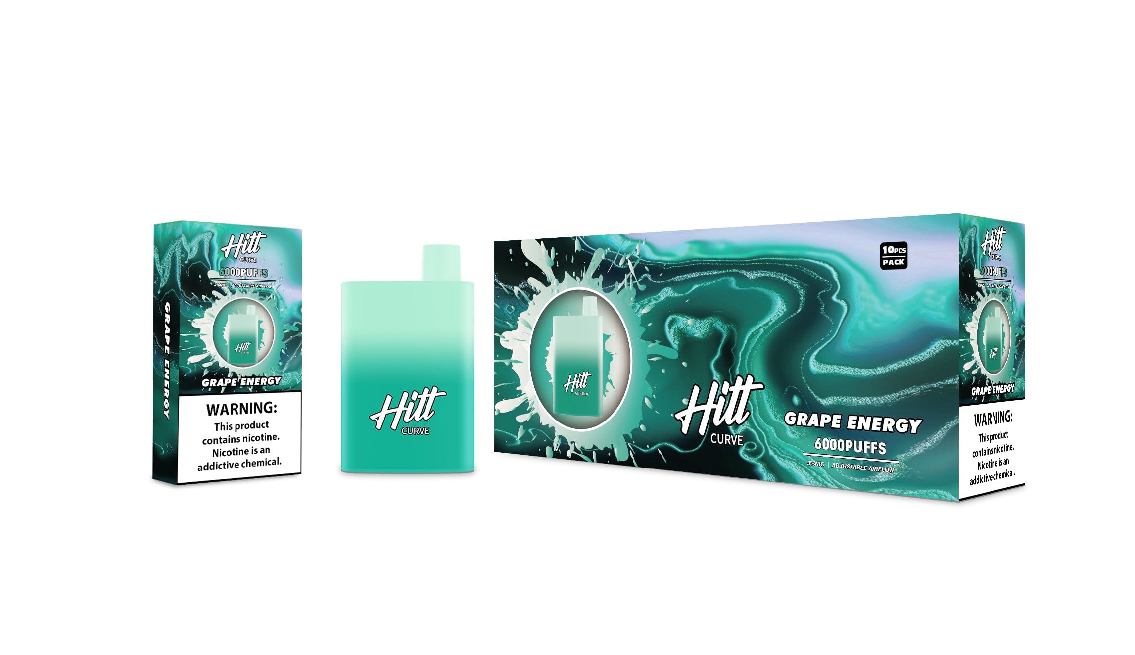 Hitt Curve Disposable Vape 6000 Puffs