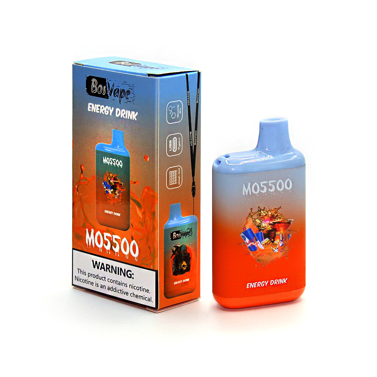 BosVape MO5500 Disposable Vape