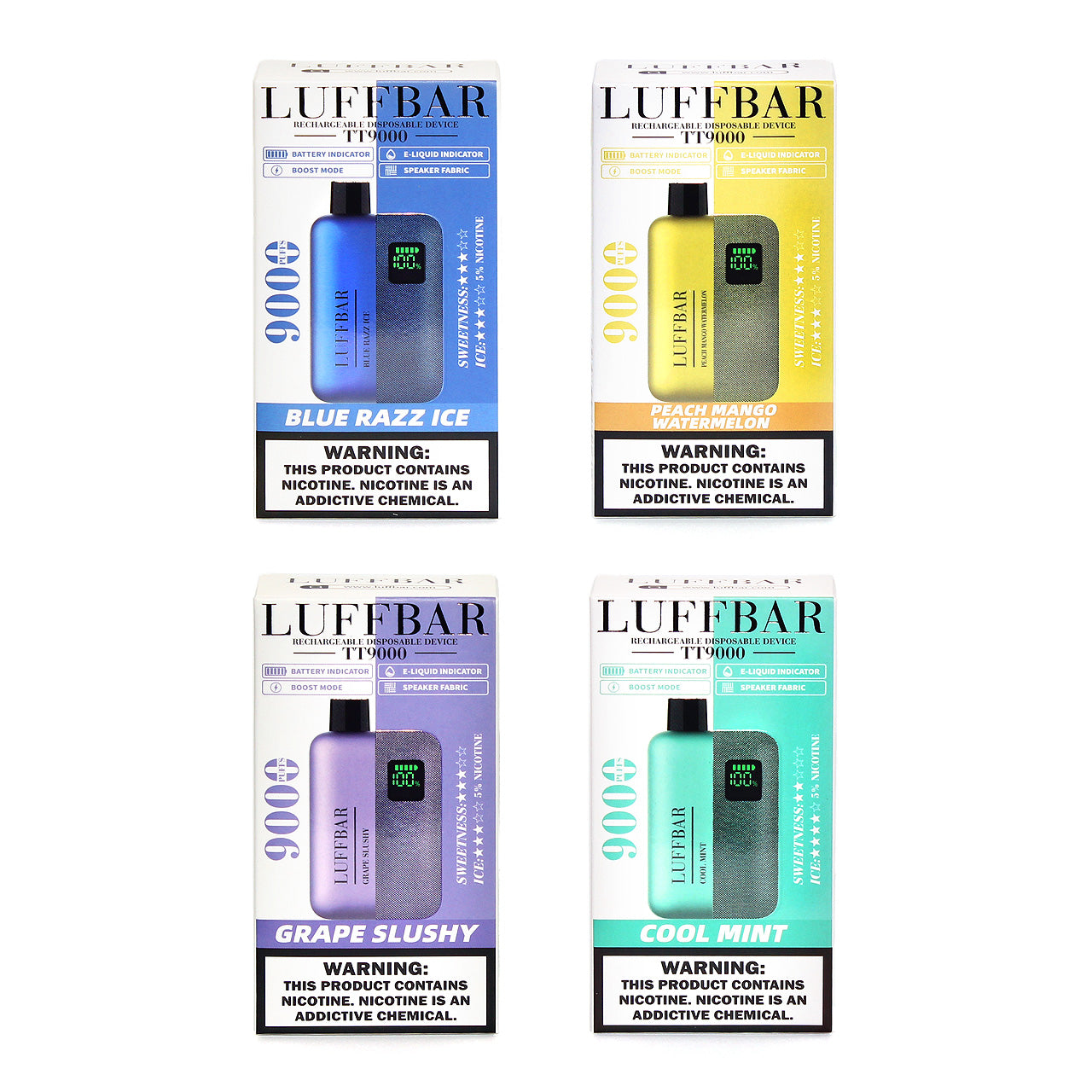 LUFFBAR TT9000 Disposable Vape