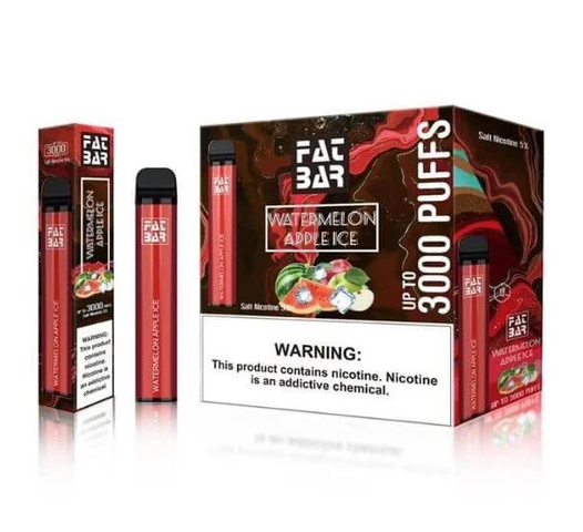 Fat Bar Cube Disposable Vape 3000 Puffs 1300mAh