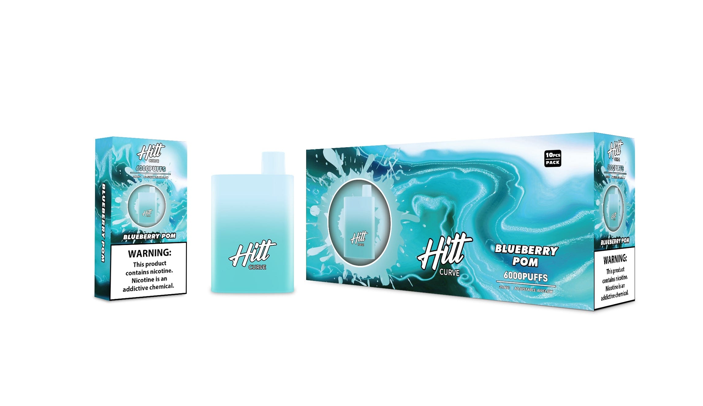 Hitt Curve Disposable Vape 6000 Puffs