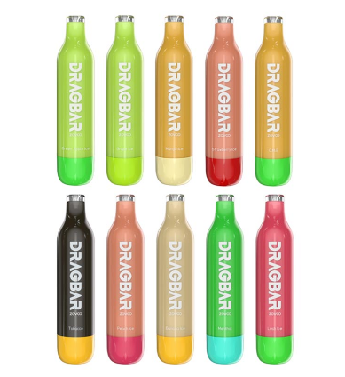 Zovoo Dragbar Disposable Vape 2200 Puffs 1000mAh