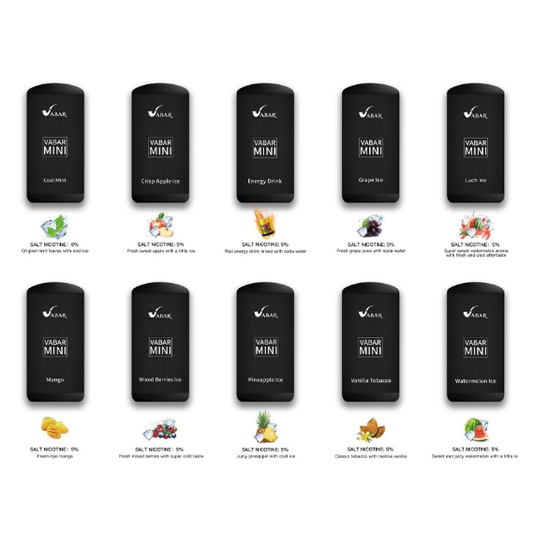 Vabar Mini Disposable Vape 350 Puffs 280mAh