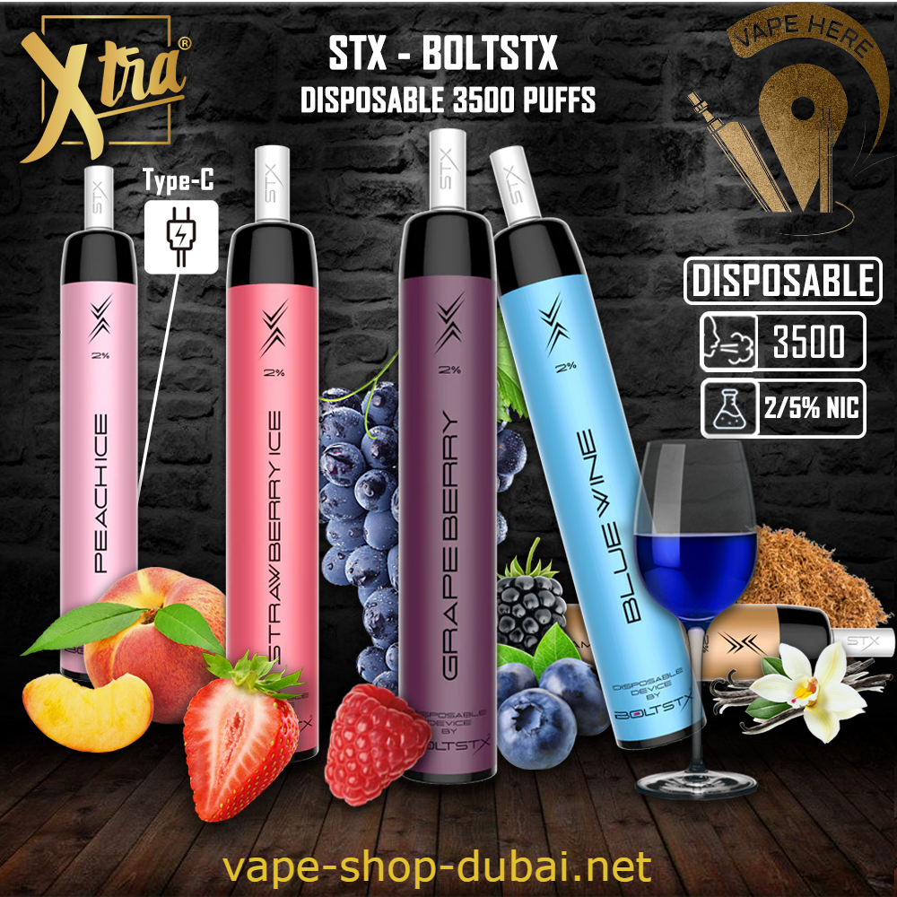 STX - BOLTSTX Disposable Vape 3500 Puffs