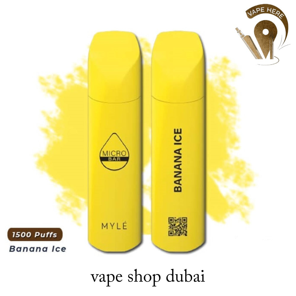 MYLE MICRO BAR 1500 PUFFS DISPOSABLE VAPE 