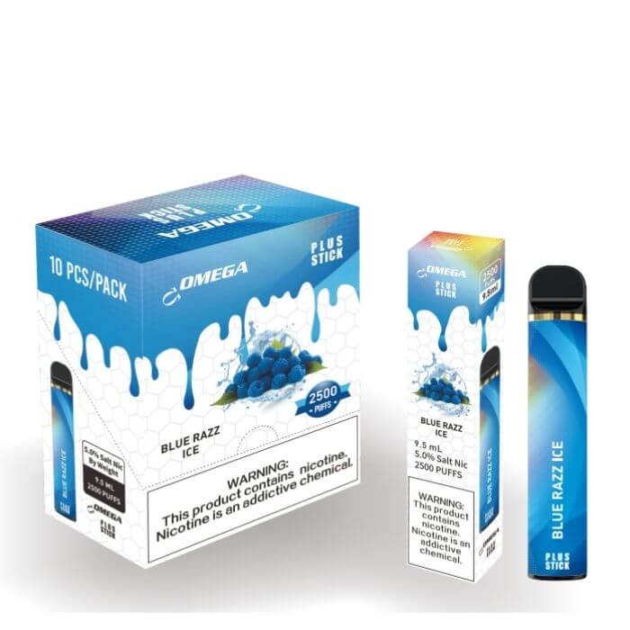 Omega Plus Disposable Vape 2500 Puffs 9.5ml