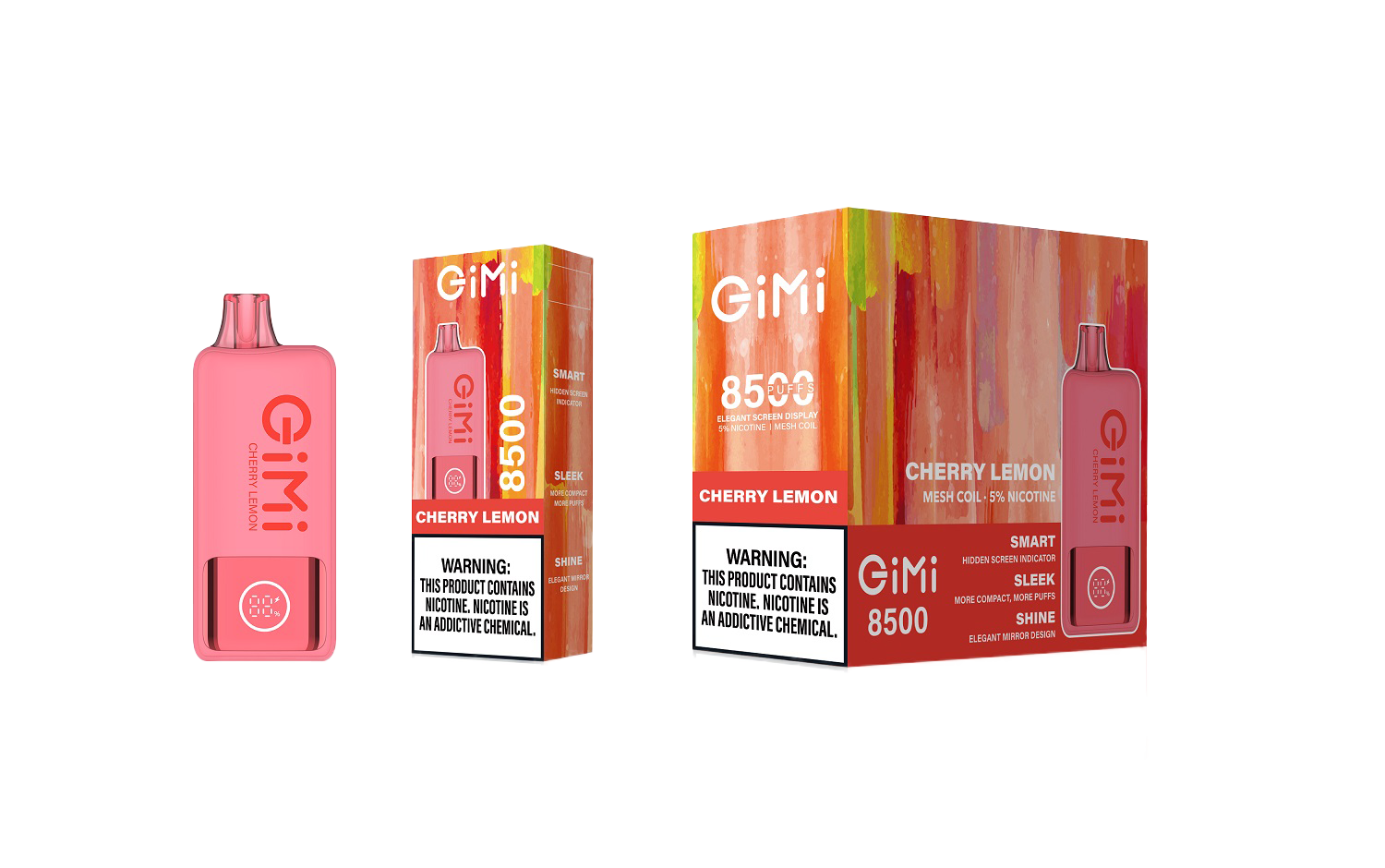 FLUM GIMI Smart Disposable Vape 8500 Puffs