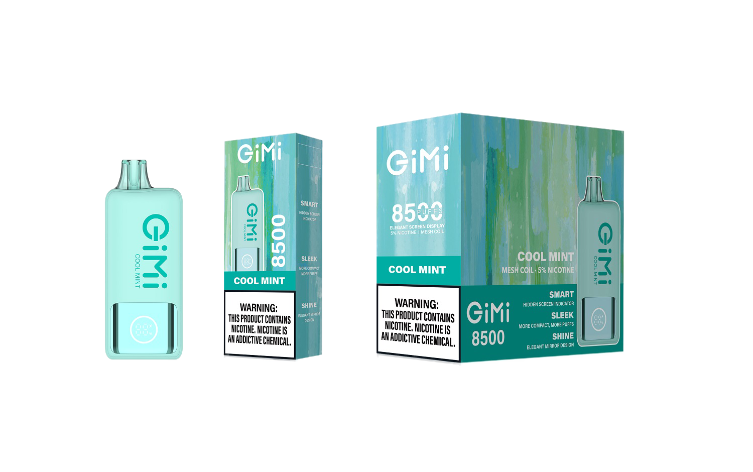 FLUM GIMI Smart Disposable Vape 8500 Puffs