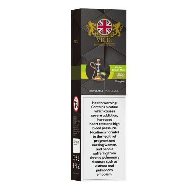 VICIG 1500 PUFFS 50MG - 5% nicotine 