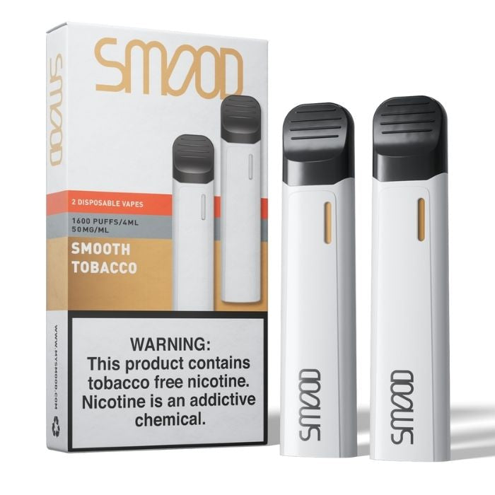 SMOOD 1600 Puffs Tobacco Disposable Vape 4ml