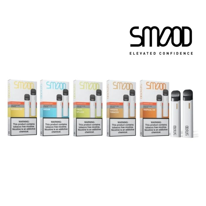 SMOOD 1600 Puffs Tobacco Disposable Vape 4ml