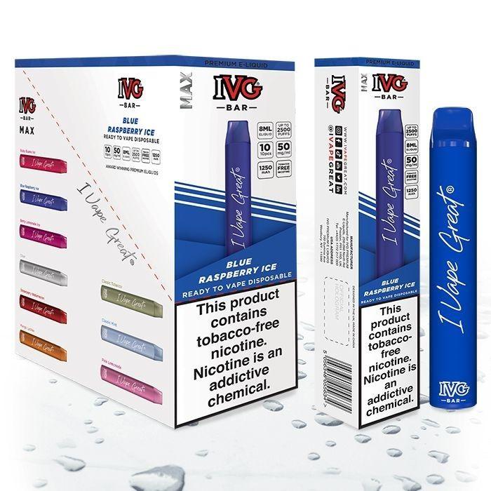 IVG Bar Disposable Vape 2500 Puffs 1250mAh 8ml