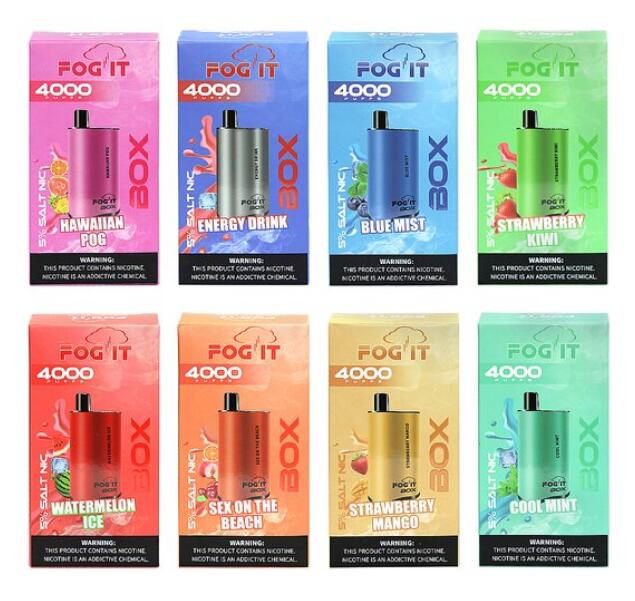 Fog It Box Disposable Vape 4000 Puffs 5%