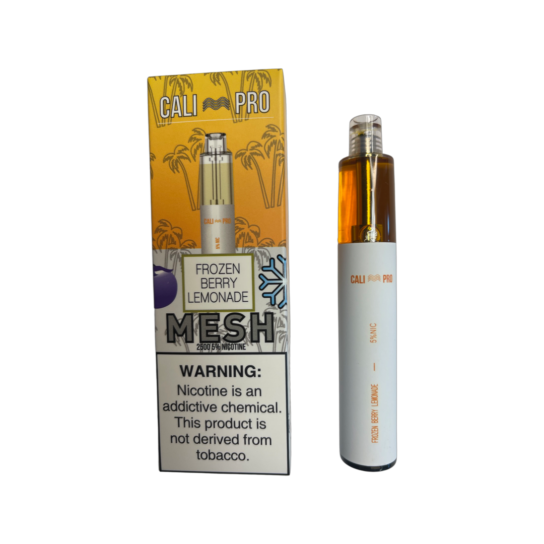 Cali Pro Mesh Disposable Vape 2500 Puffs