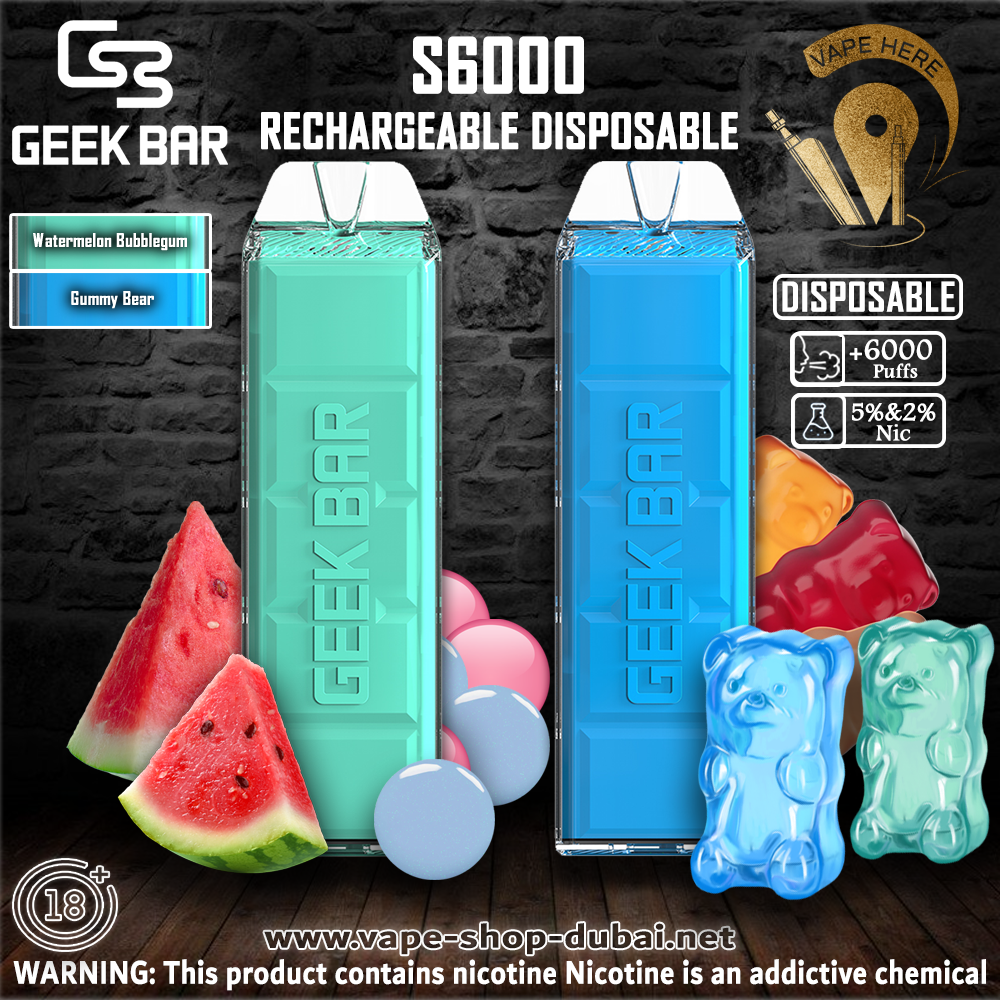 Geek Bar S6000 Disposable Pod Device