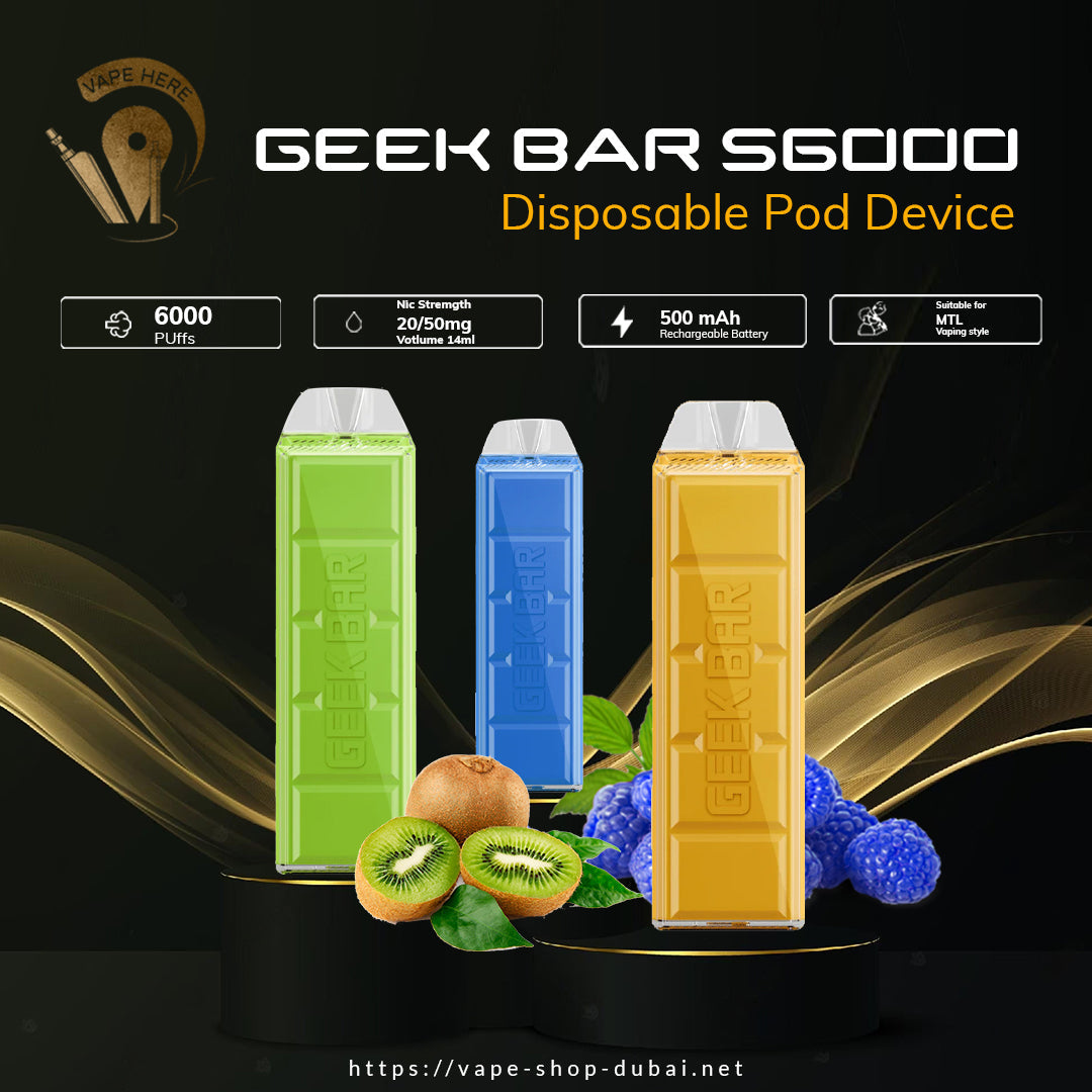 Geek Bar S6000 Disposable Pod Device