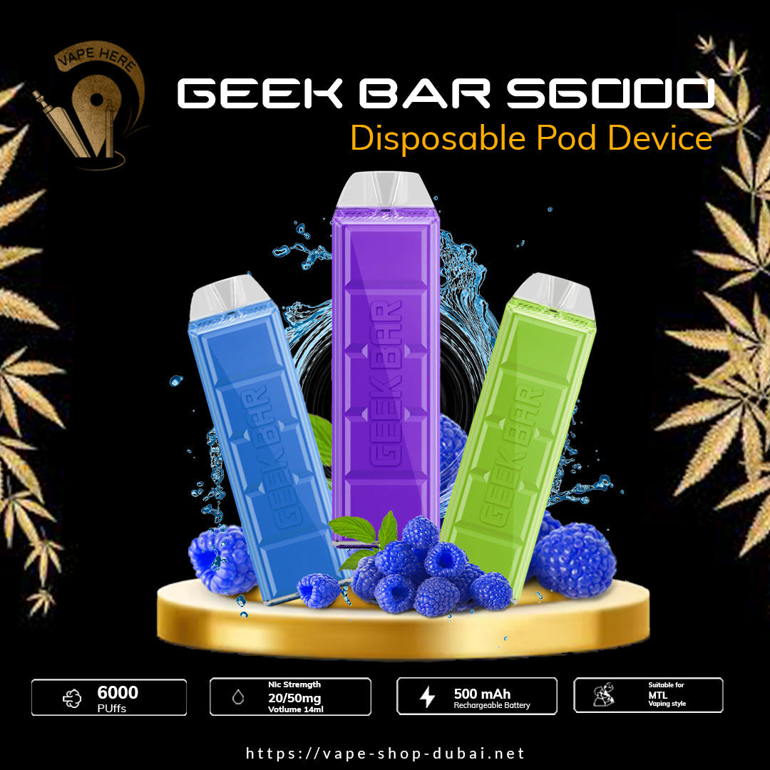 Geek Bar S6000 Disposable Pod Device