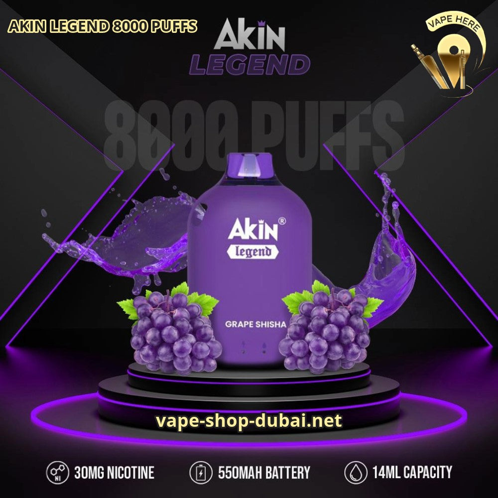 AKIN LEGEND Disposable Vape 8000 Puffs