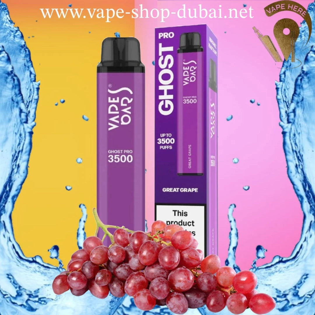 VAPES BAR - GHOST PRO Disposable Vape 3500 Puffs