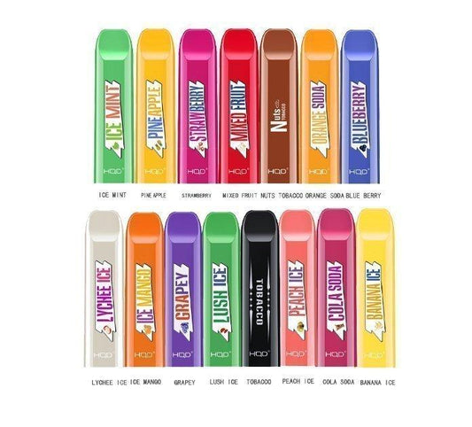 HQD Cuvie V2 Disposable Vape 300 Puffs 1.25mL