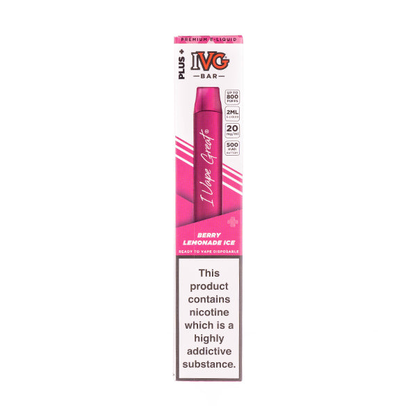 IVG Bar Plus Disposable Vape 800 Puffs 2mL