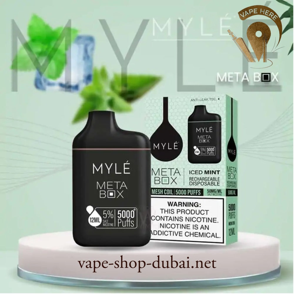 MYLE META BOX Disposable Vape 5000 Puffs