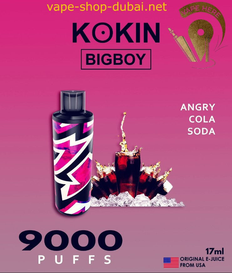 KOKIN BIG BOY Disposable Vape 9000 Puffs