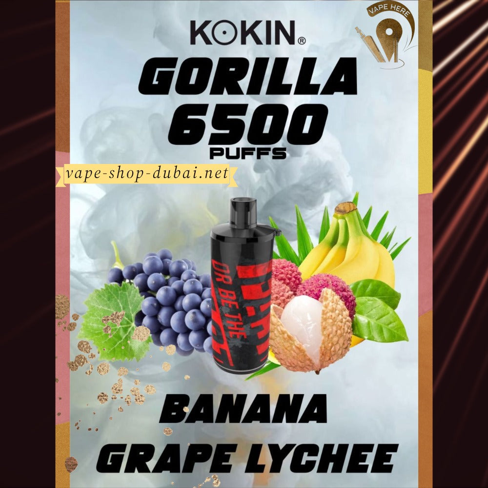 KOKIN GORILLA Disposable Vape 6500 Puffs