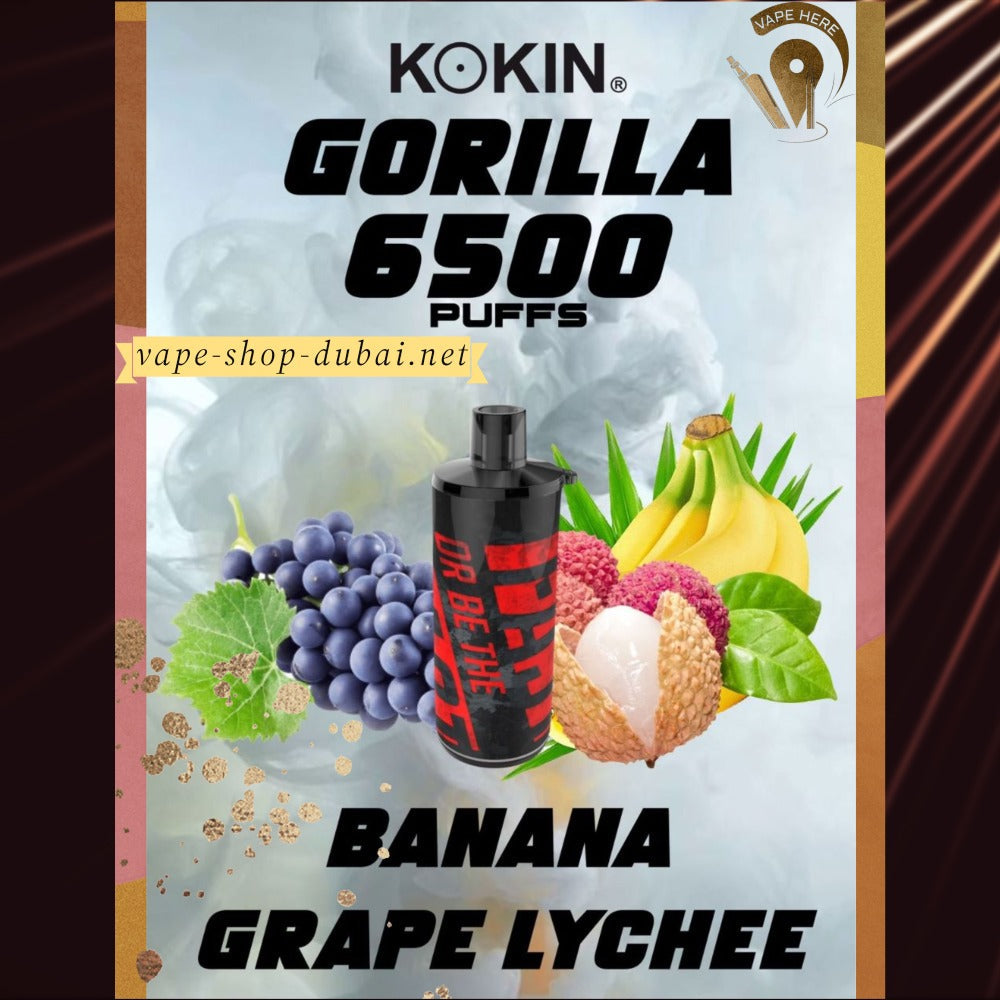 KOKIN GORILLA Disposable Vape 6500 Puffs