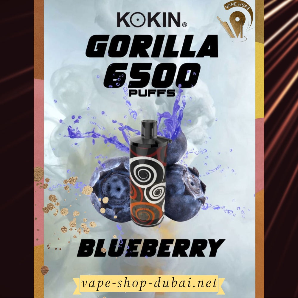 KOKIN GORILLA Disposable Vape 6500 Puffs