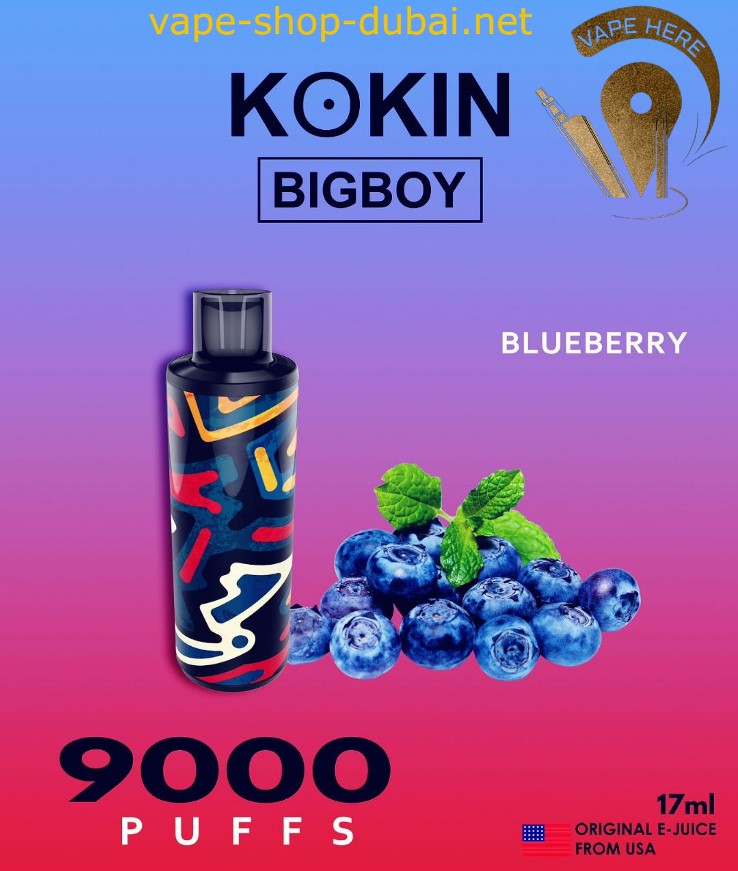 KOKIN BIG BOY Disposable Vape 9000 Puffs