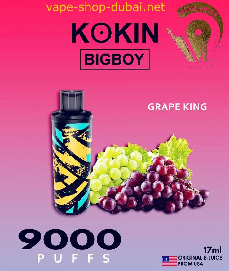 KOKIN BIG BOY Disposable Vape 9000 Puffs