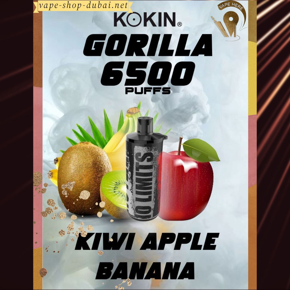 KOKIN GORILLA Disposable Vape 6500 Puffs