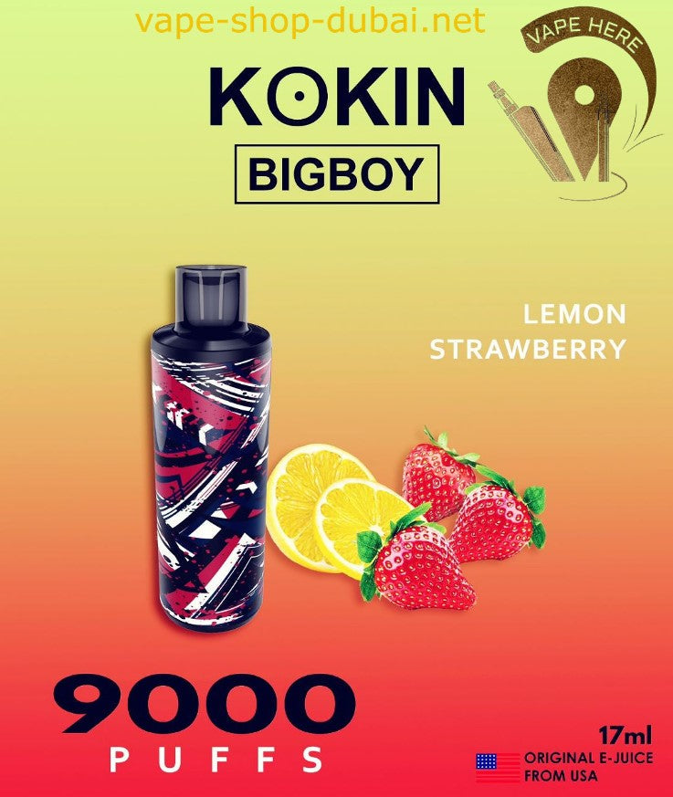 KOKIN BIG BOY Disposable Vape 9000 Puffs