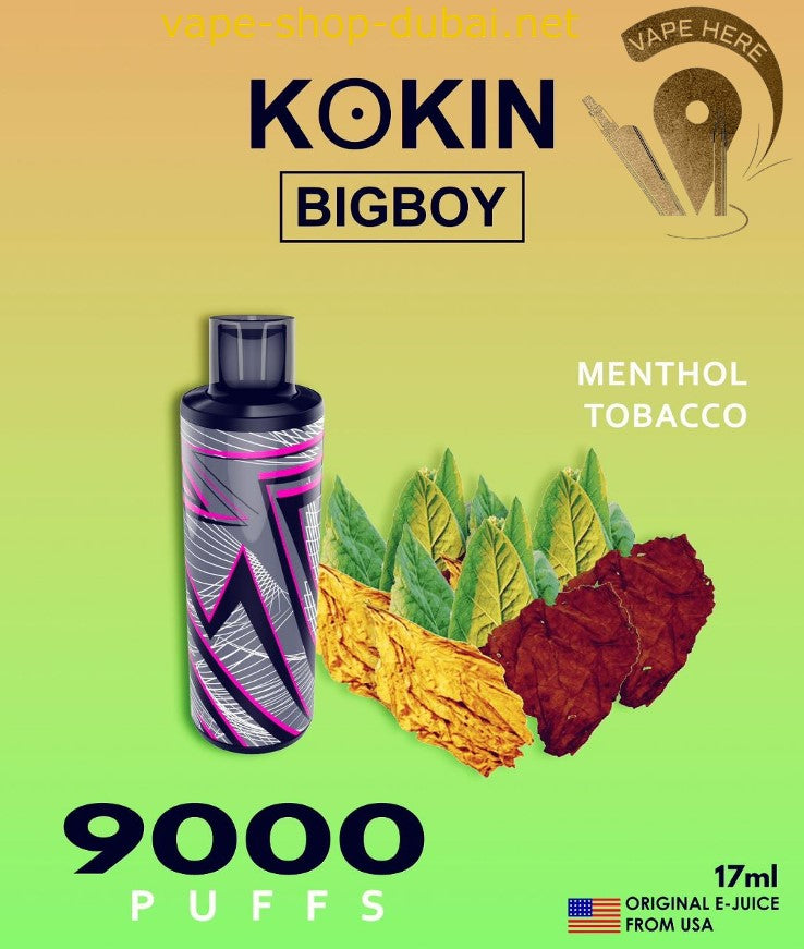 KOKIN BIG BOY Disposable Vape 9000 Puffs