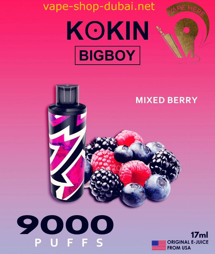 KOKIN BIG BOY Disposable Vape 9000 Puffs