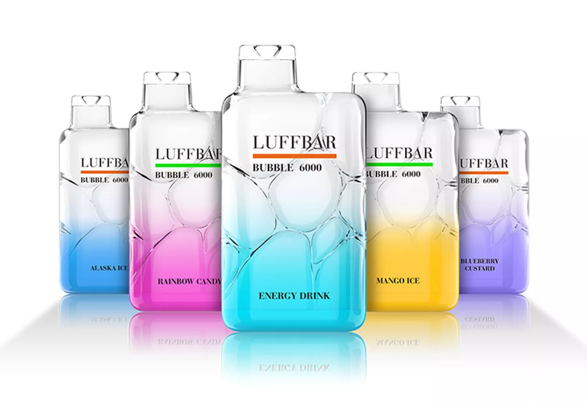 LUFFBAR Bubble Disposable Vape 6000 Puffs