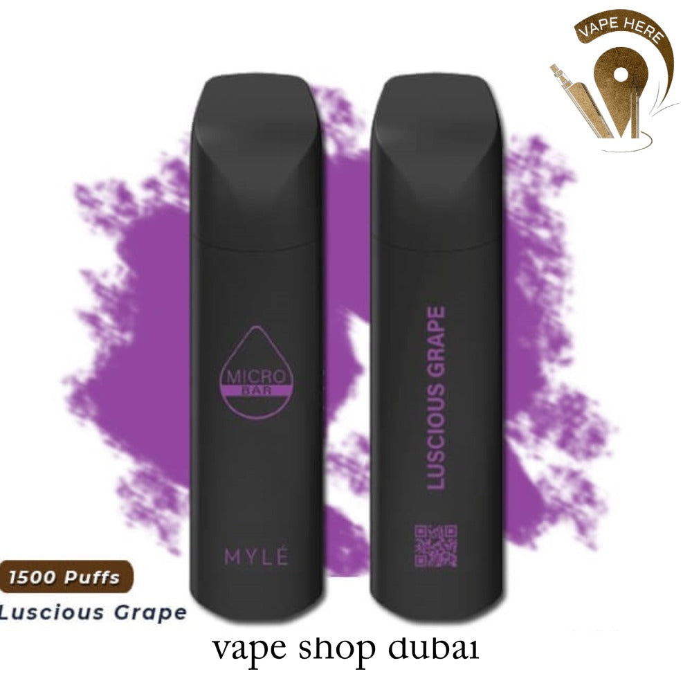 MYLE MICRO BAR 1500 PUFFS DISPOSABLE VAPE