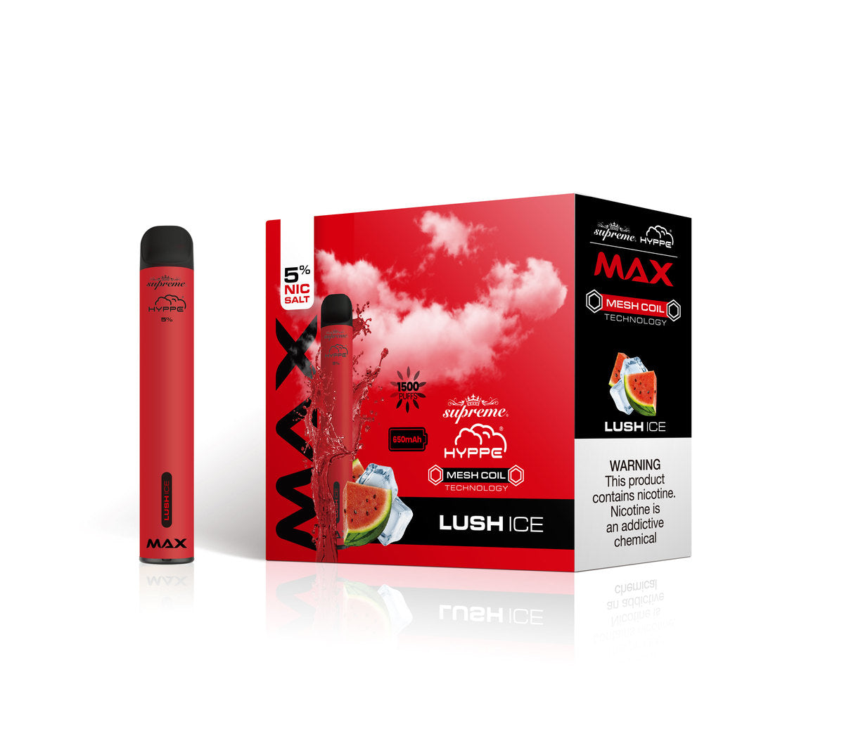 Hyppe Max Mesh Disposable Vape 1500 Puffs