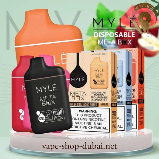 MYLE META BOX Disposable Vape 5000 Puffs