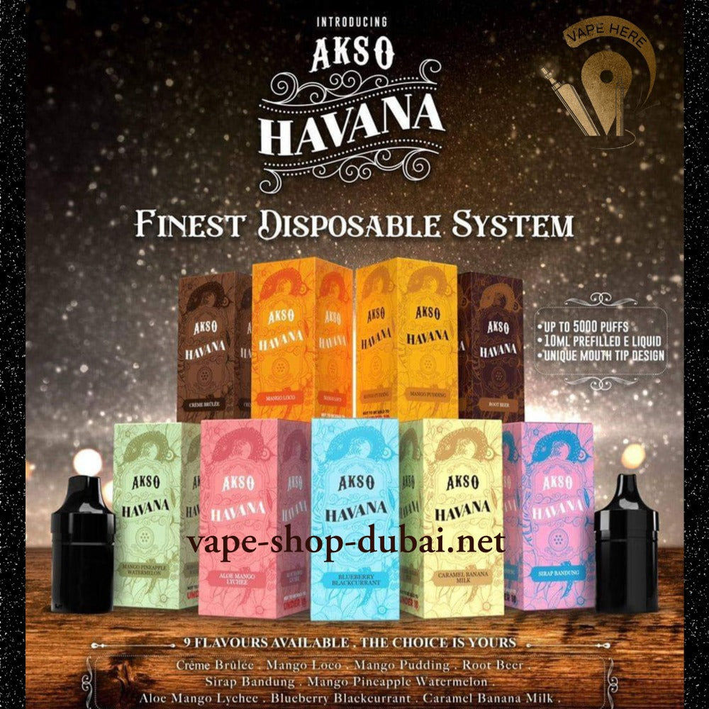 AKSO HAVANA Disposable Vape 5000 Puffs